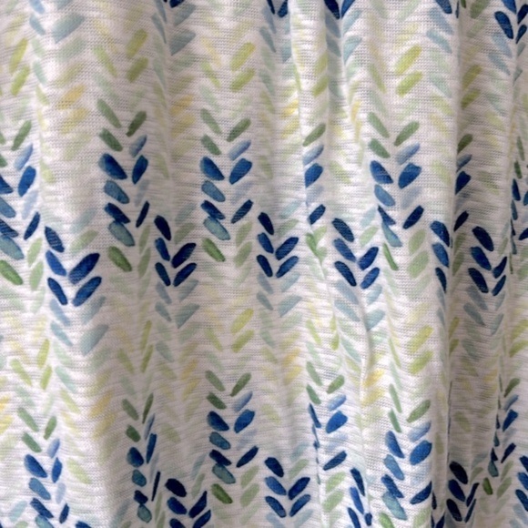 TRIBAL multicolored printed top side L preowned - Picture 6 of 11